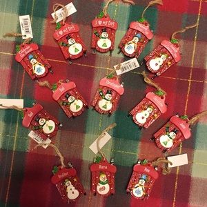 14 NEW MACYS Xmas ornaments/gift tags by GANZ