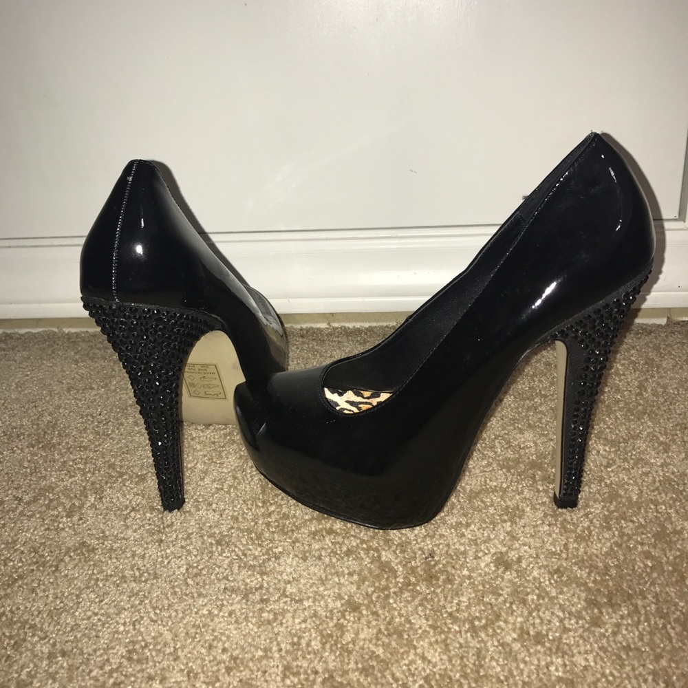 Black heels