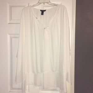 White House Black Market tunic blouse