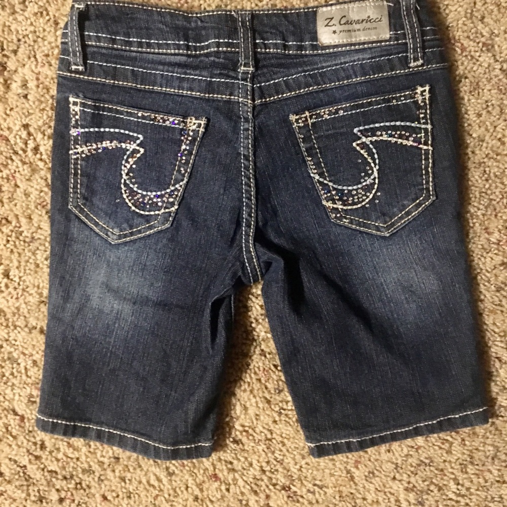 Girls Bermuda jean shorts