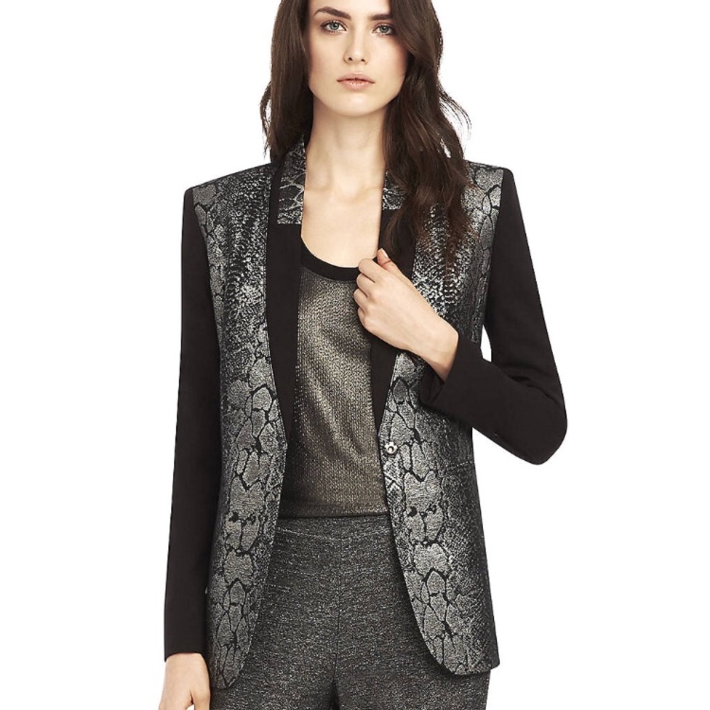Kenneth Cole snake print blazer