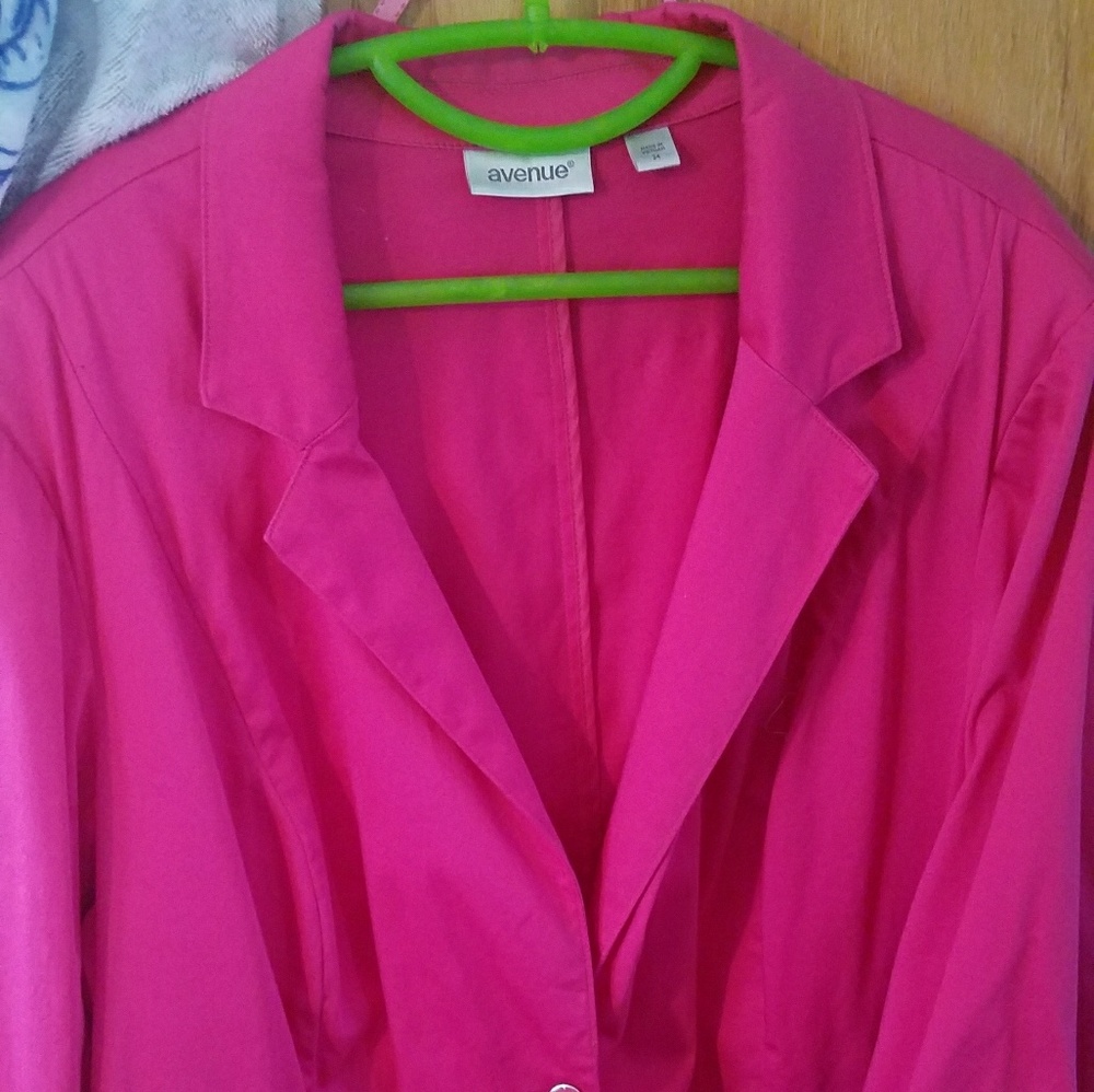 Light Hot pink CUTE jacket