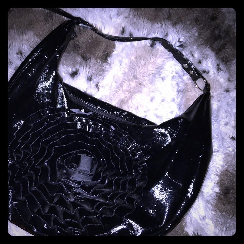 Big Buddha Flower Hobo Bag w/adjustable strap!