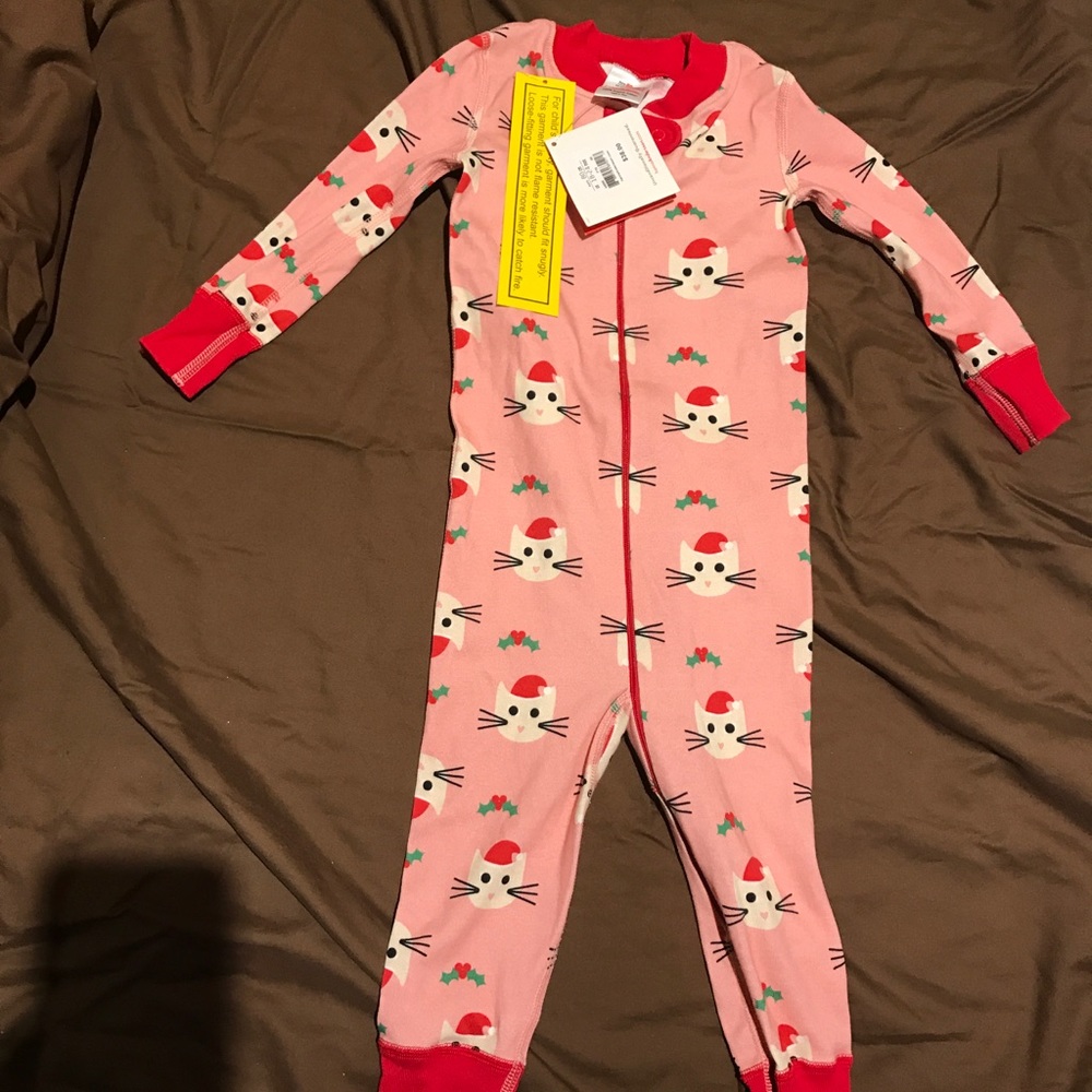 Hanna Anderson -Organic -Kitty pijama 18 -24 mos