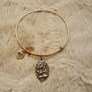 Gold Sister Alex and Ani bracelet