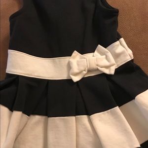Crazy 8 Black and white striped dress