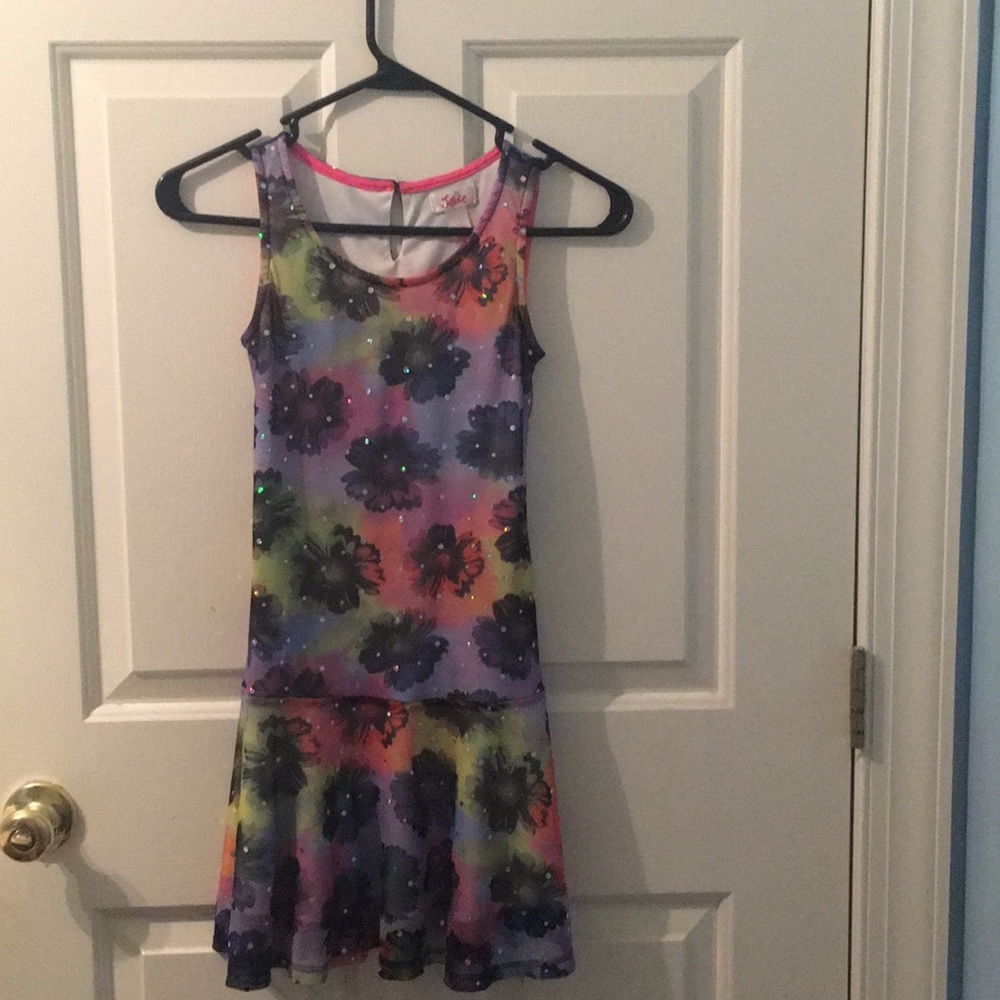 Rainbow Flowy dress!