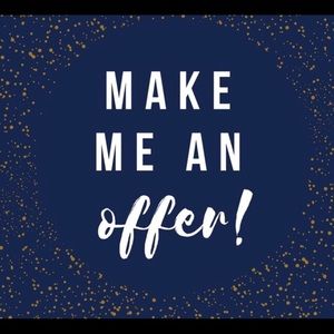 MAKE AN OFFER, trying to clear out my closet!!!