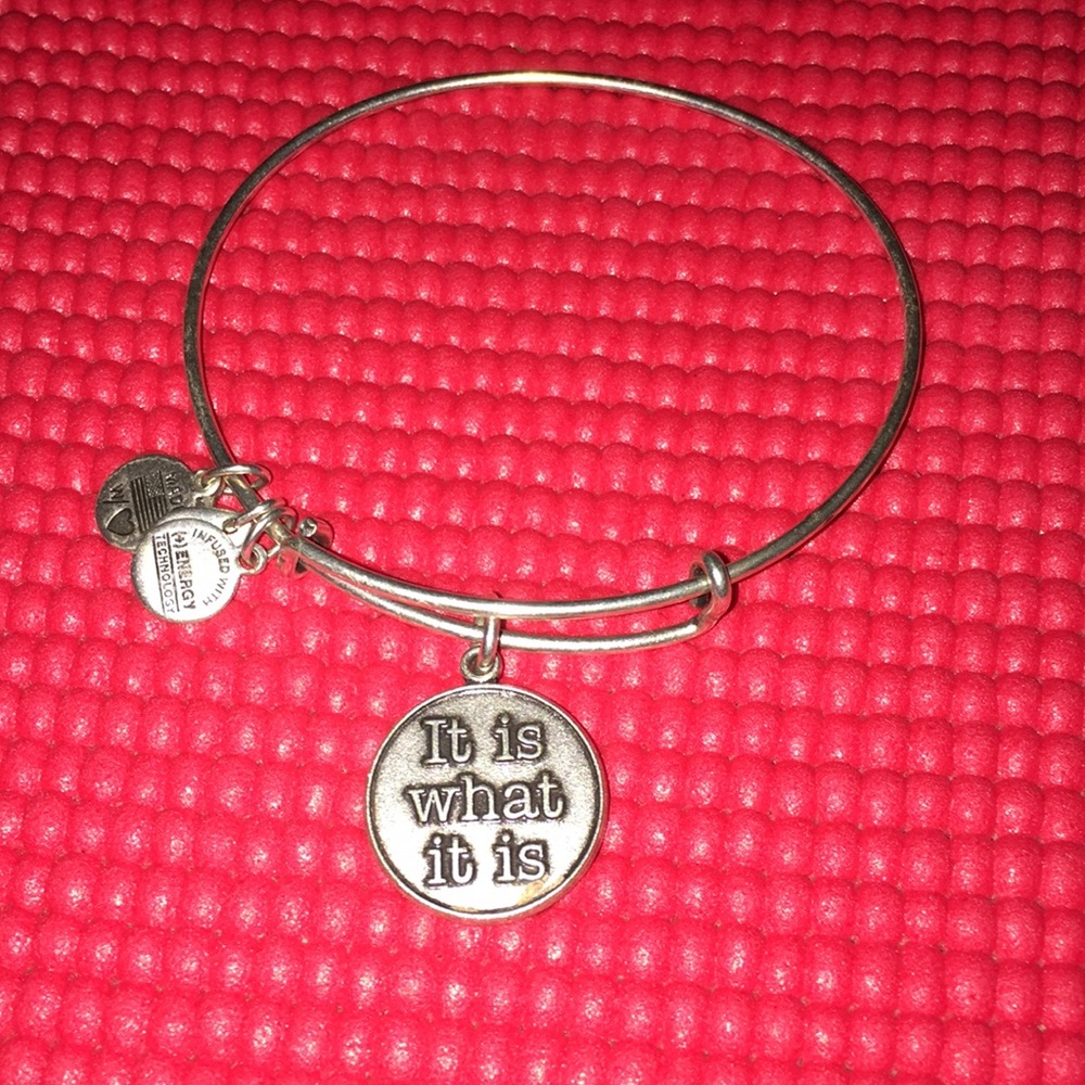 Alex & Ani silver bangle