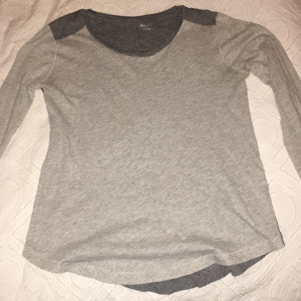 Madewell baseball style raglan tee size small