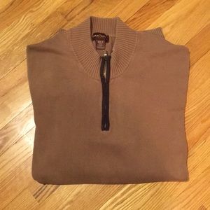 Oak Hill Men’s 3xlt half zip sweater.