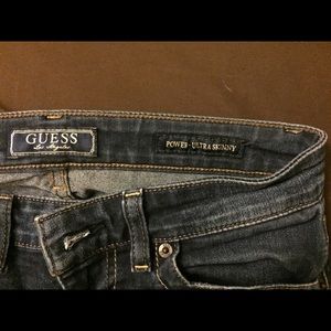 Guess power ultra skinny jeans