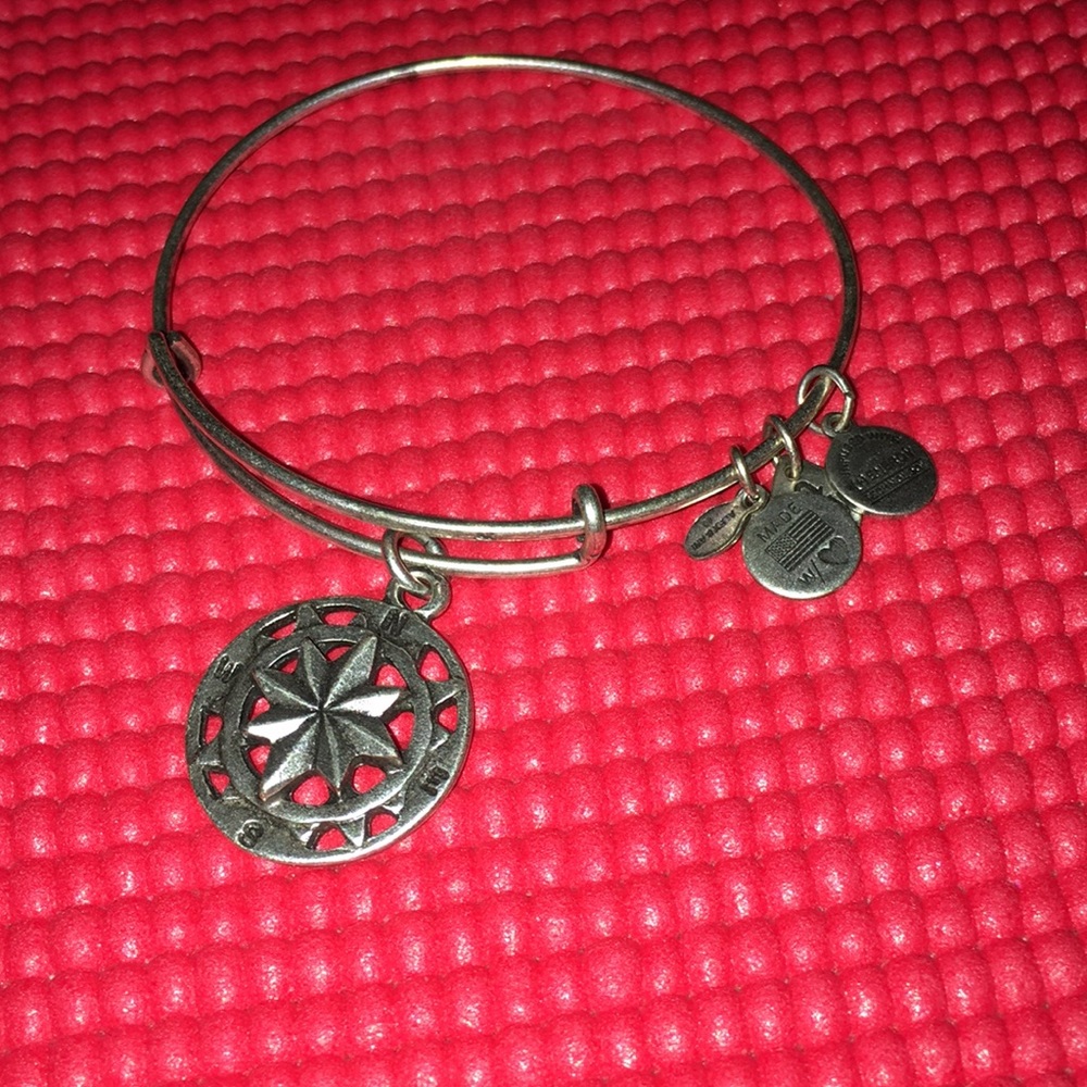 Alex & Ani silver bangle