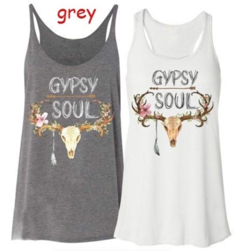 Gypsy Soul Tank in Gray