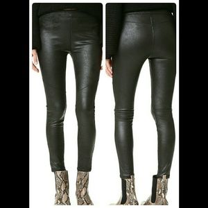Free People Faux Leather Leggings