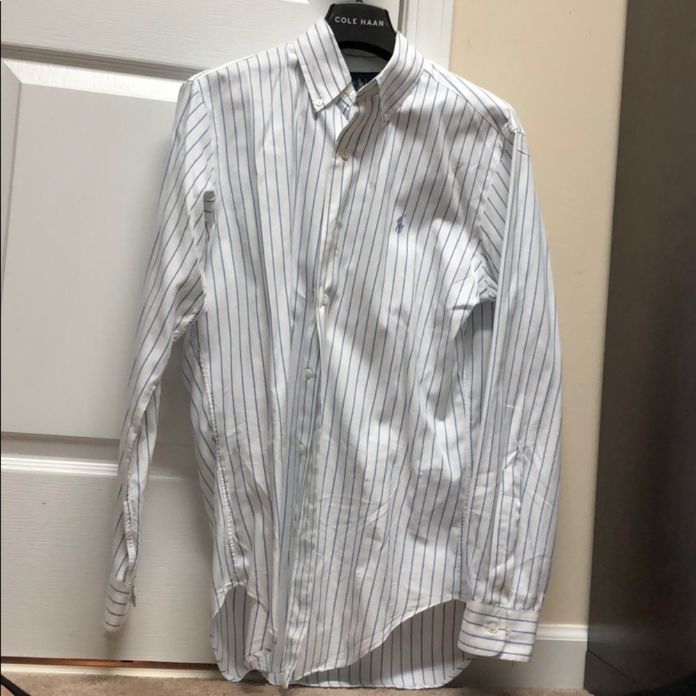 Striped Polo Button Down