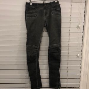 Gray jeans
