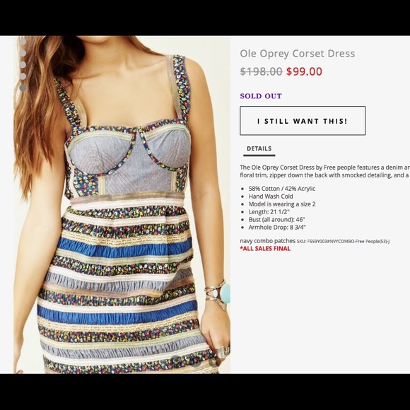 Ole Oprey Corset Dress - Picture 2 of 5