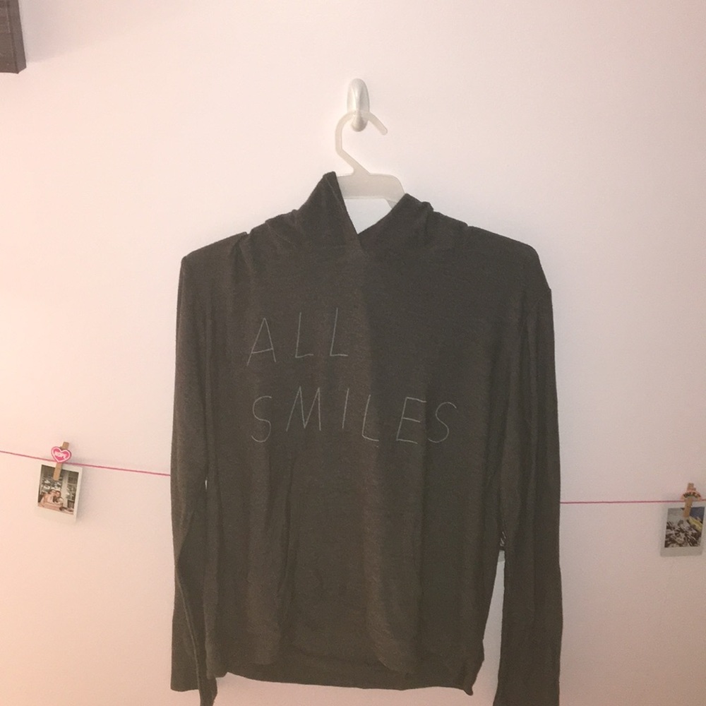 {good hYOUman.} All Smiles Pullover Hoodie