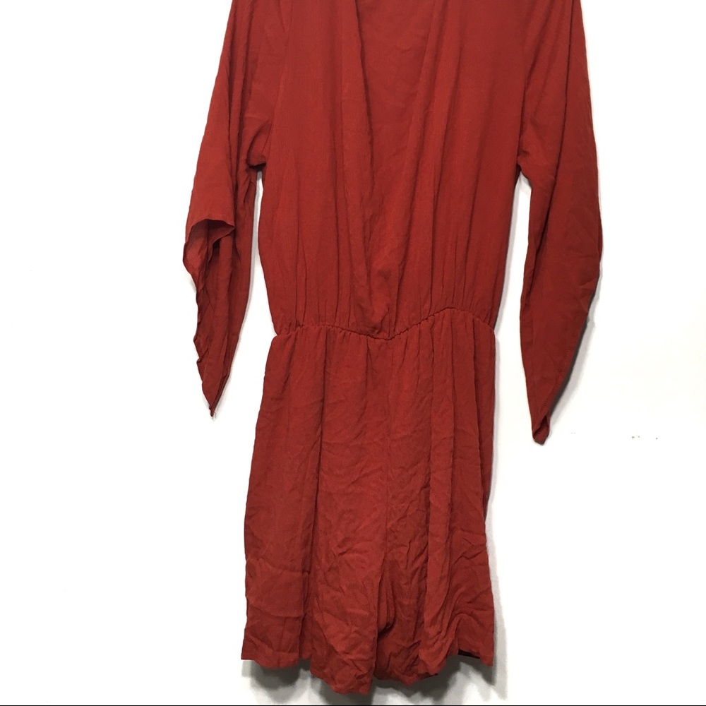 No Longer Available ๐บ๐ธ Romper Rust Orange Cream - Picture 6 of 7