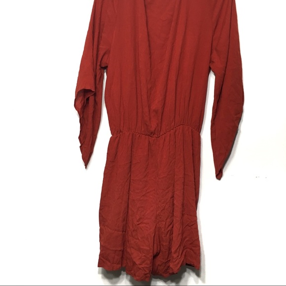 No Longer Available 🇺🇸 Romper Rust Orange Cream - Picture 6 of 7