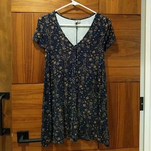 ASOS Floral Buttoned dress