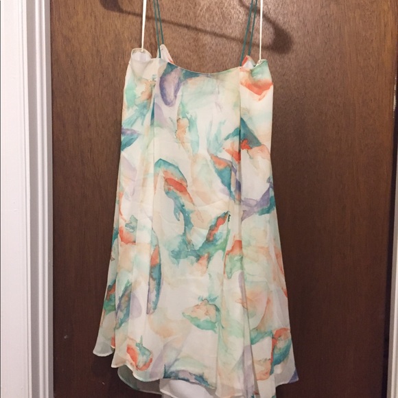 Zara Watercolor Koi Dress - Picture 4 of 6