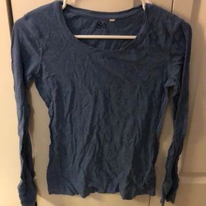 Blue long sleeve shirt