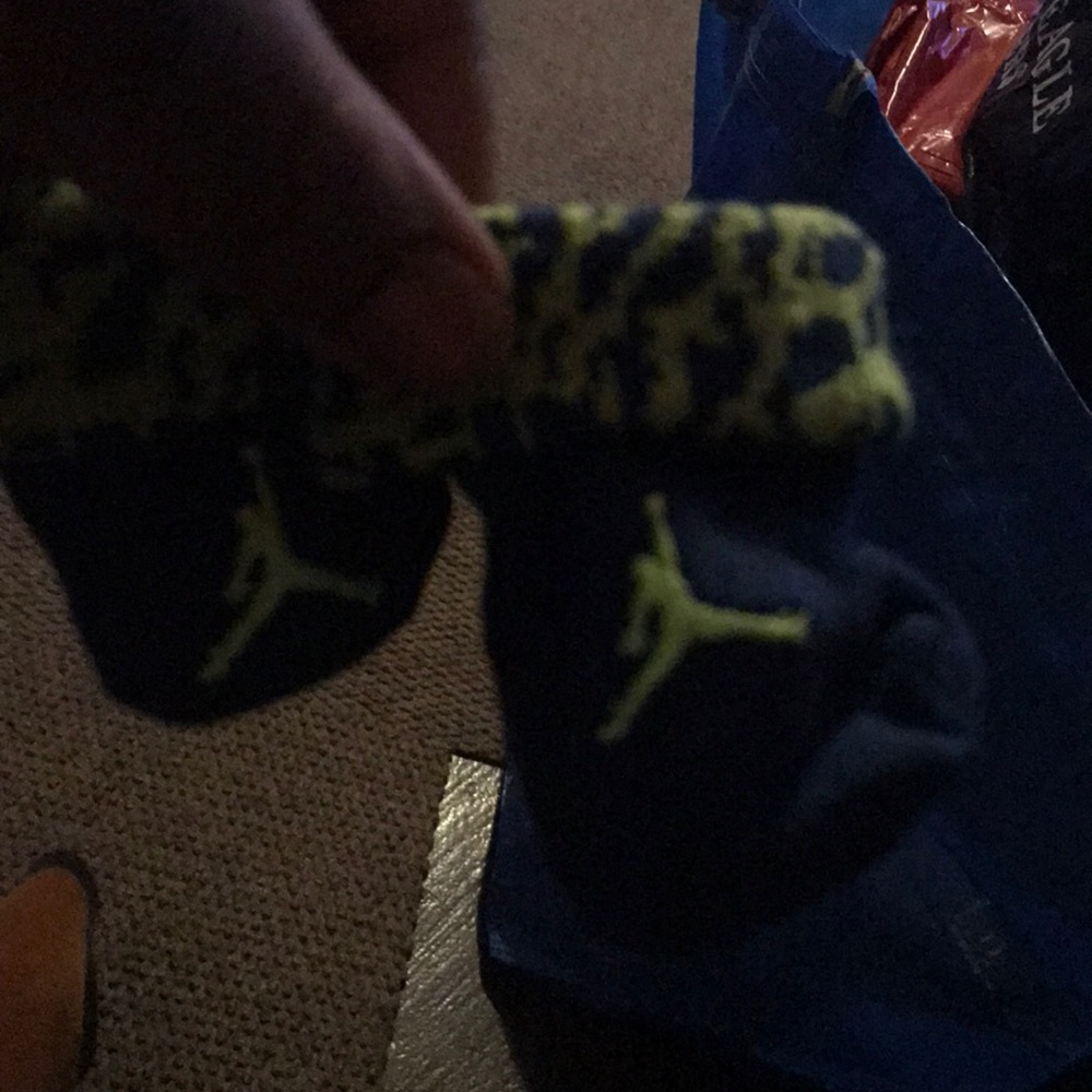 Brand new infant jordan booties