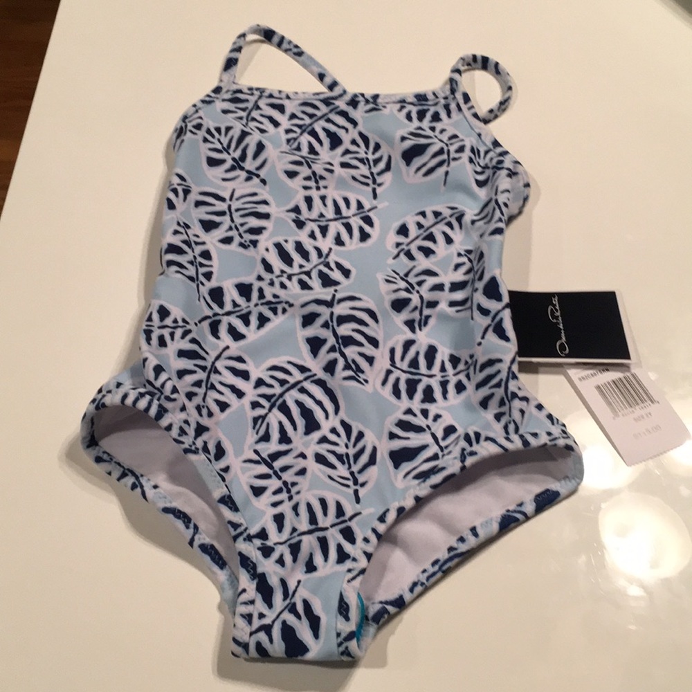 Oscar De La Renta Girls Swimsuit