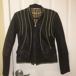VINTAGE Roberto Cavalli leather jacket