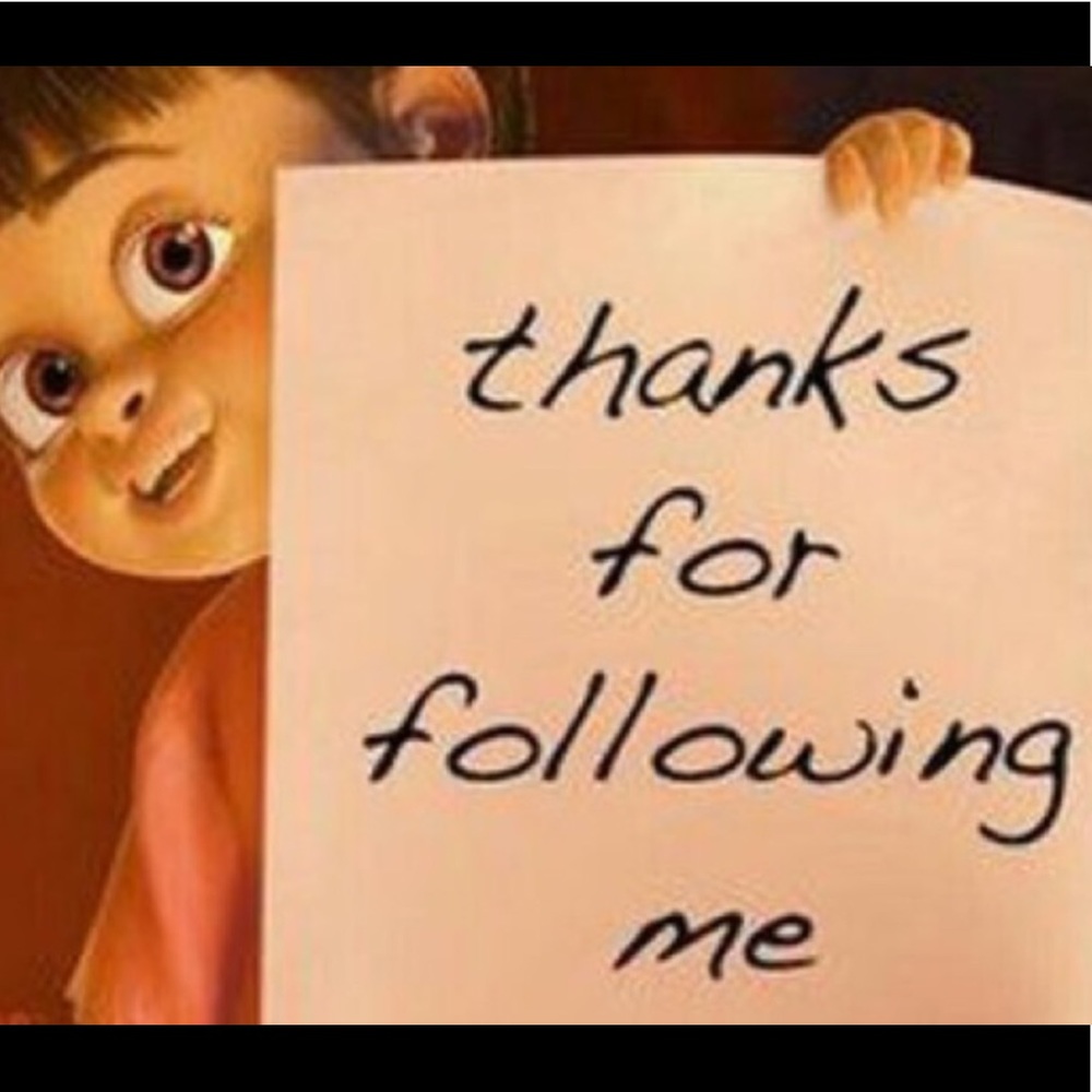 Thanks For Following Me!!!!