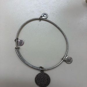 Silver “my other half” Alex and ani bracelet