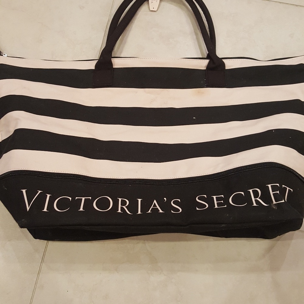 Victoria's Secret canvas oversized tote