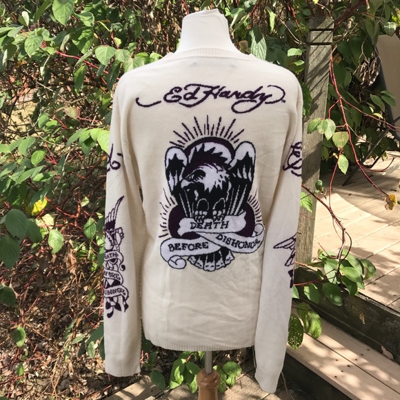 ed hardy mens sweaters