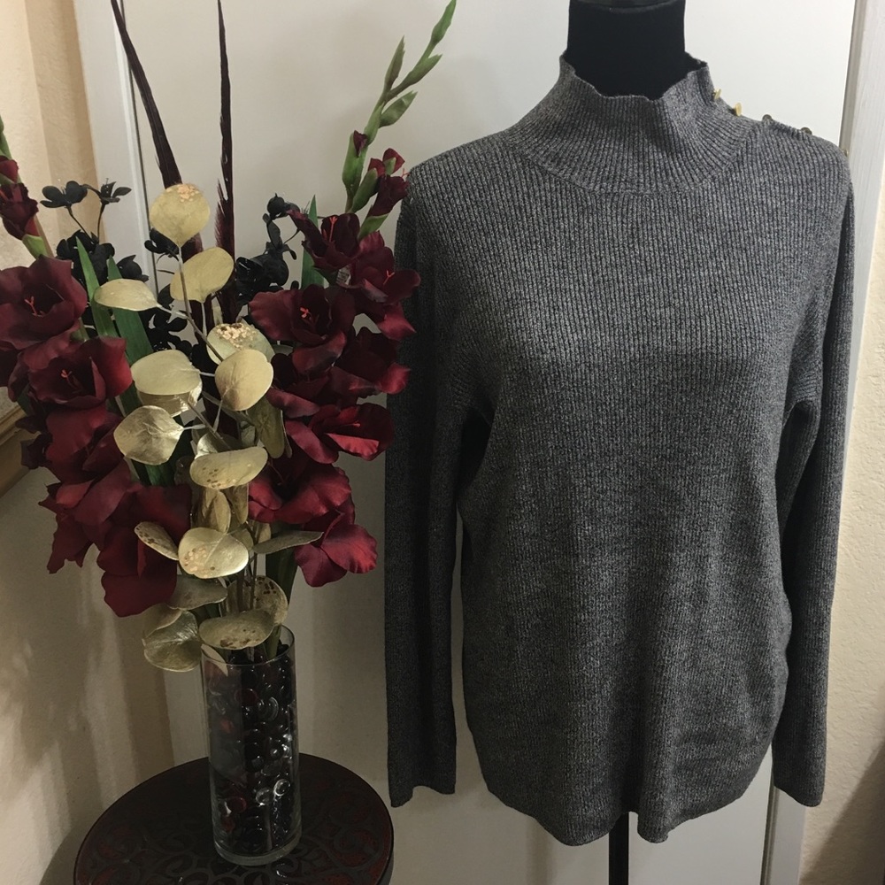 🖤Dress Barn Mock Neck Sweater 🖤