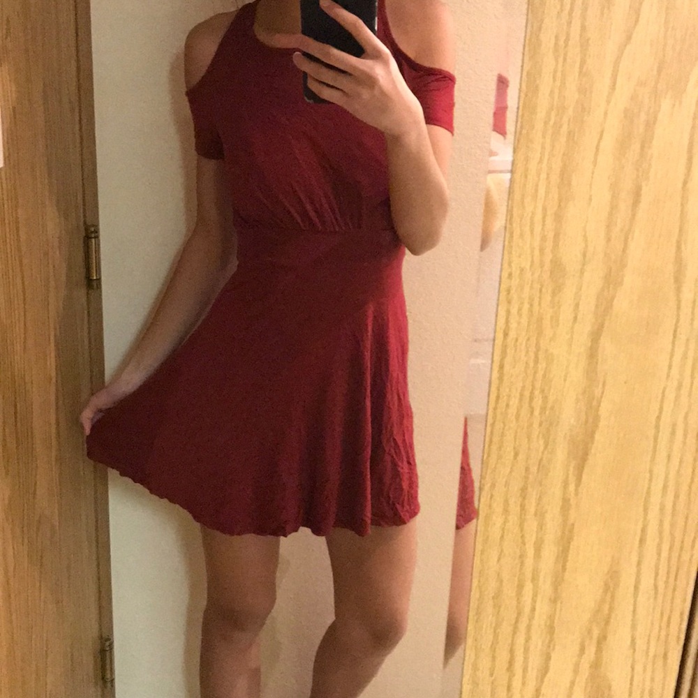 off shoulder dress