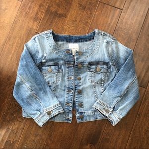 Torrid Crop Jean Jacket