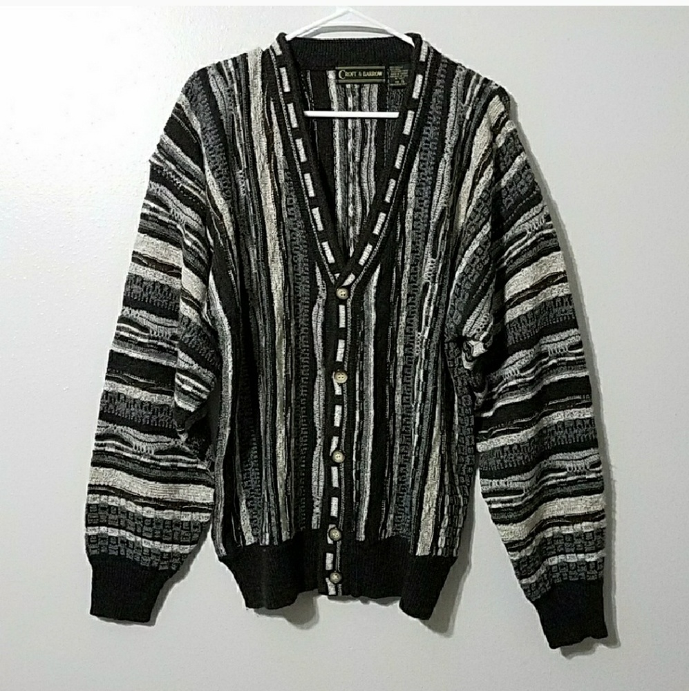 Vintage Croft & Barrow Coogi inspired sweater