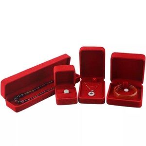 New 4pcs Jewelry Box Set
