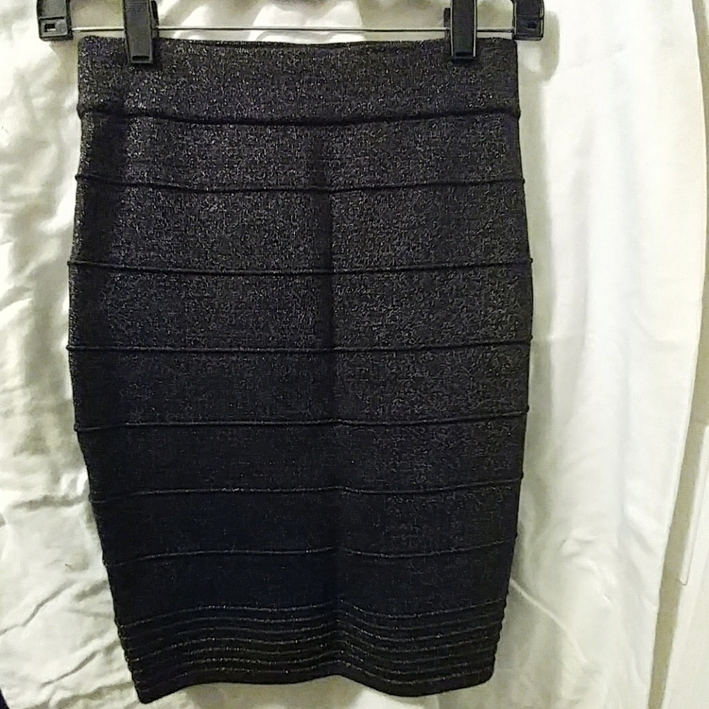 Sparkly Forever 21 Pencil Skirt