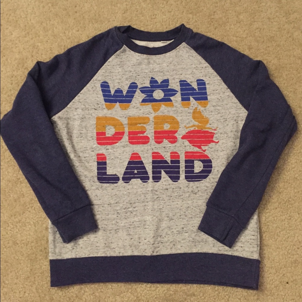 Sweatshirt grey with nice print