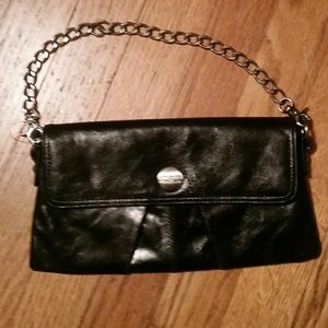 Kenneth Cole reaction bag black leather