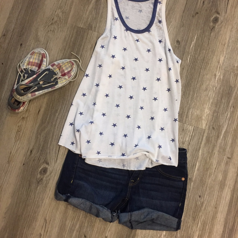 AE - Dark wash denim shorts
