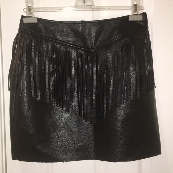 Sugarlips Dresses & Skirts - Faux leather black skirt