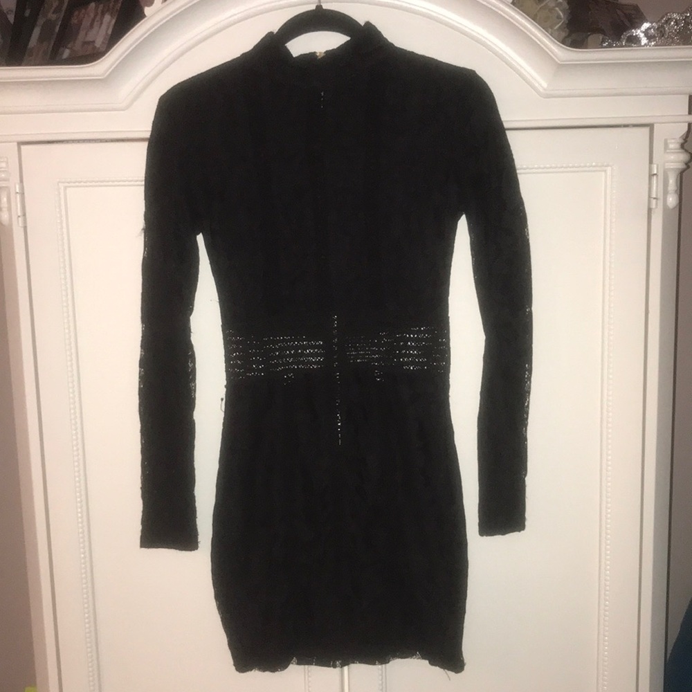 Rare London black dress