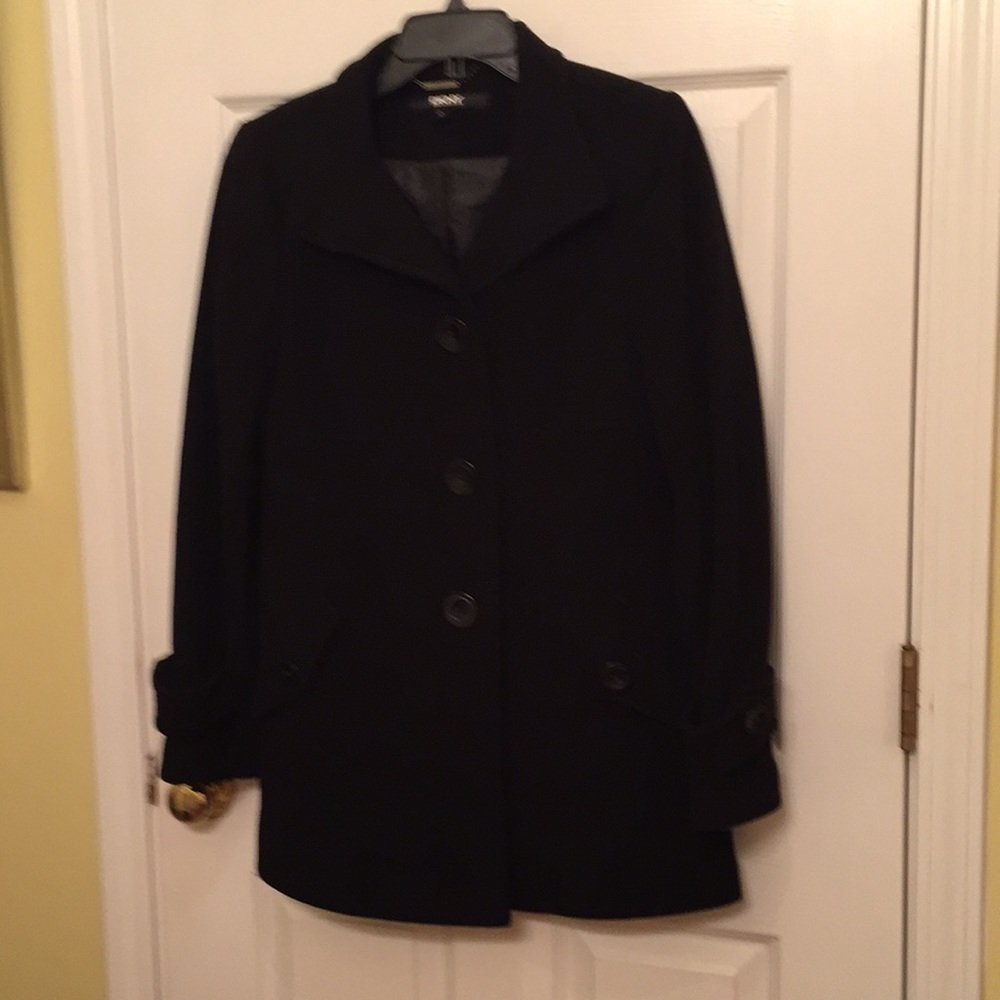 DKNY Black Coat