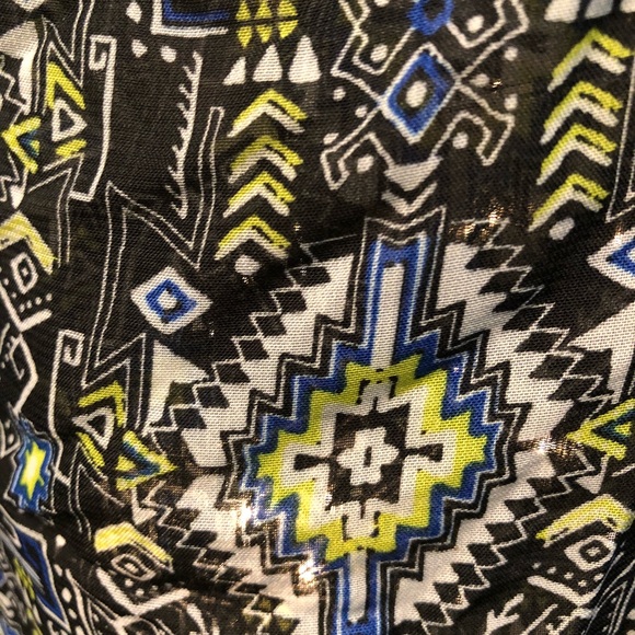 Sheer, Lace Back Blouse - Picture 6 of 6