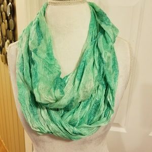 Charming Charlie Teal Scarf