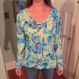 Lilly Pulitzer Liesel Sweater in Serenity Now